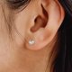 thumbnail image 4 of unbranded 2 Pares De Pendientes Zirconia Dorados Para Con Material Antialérgico Y Resistente, 4 of 8