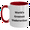 White/Red, variant on Funny Underwriter Gifts from Men to World's Greatest Underwriter on Father's Day Two Tone Coffee Mug