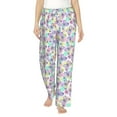 thumbnail image 2 of Kdxio Women's Comfy Stretch Butterflies on Polka DotsPrint Drawstring Pajama Pants-X-Large, 2 of 9