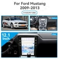 thumbnail image 1 of ZWNAV 12.1 Inch Android 13 Car Radio for Ford Mustang 2009-2013 Stereo Upgrade Tesla Style Dash IPS Touch Screen Android Auto GPS Navigation Head Unit Audio Multimedia Player, 1 of 10