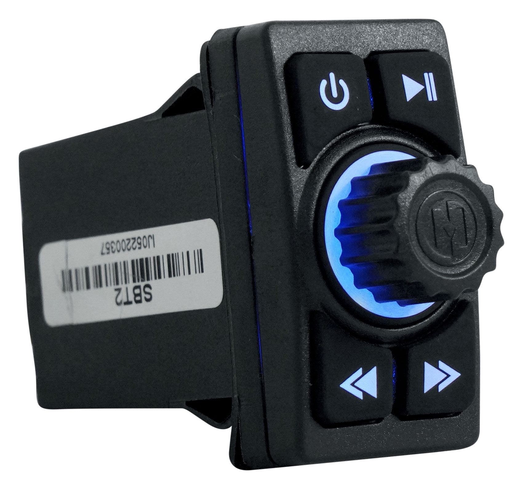 Memphis Audio SBT2 Marine/UTV Rocker Switch Bluetooth Controller w/Aux & USB