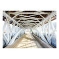 thumbnail image 3 of Tiptophomedecor 3D Illusion Wallpaper Wall Mural - Old Bridge, 3 of 4