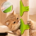 thumbnail image 2 of Kitten Scratching Post Easy Grip Anti-slip Portable Pet Cat Scratching Post Combing Grooming Deep Hair Removal Pet Hair Brush, 2 of 8