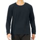 thumbnail image 4 of pstuiky camisas de manga larga para hombre, Camiseta informal de cuello redondo para hombre, camiseta deportiva informal falsa, camiseta de cuello redondo de manga larga camisetas de hombre xl, 4 of 7