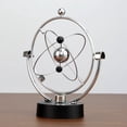 thumbnail image 3 of Bola de oscilación de Newton, bola de oscilación de movimiento perpetuo artesanal para regalo de adorno de mesa de oficina en casa, 3 of 5