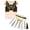 Cosplay-C, variant on Halloween Popular Singers Idol Cosplay Costume, Idol Stage Full Set Cosplay Outfit, Includes Top and Skirt with Accessories, Dance Dress Up for Halloween Party and Stage Show, 110(3-4 Years)