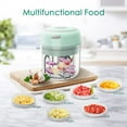 thumbnail image 4 of Electric Mini Garlic Chopper, Food Slicer and Chopper 250ML, Blender to Meat/Vegetables/Chopped Fruit/Onion/Garlic, 4 of 5