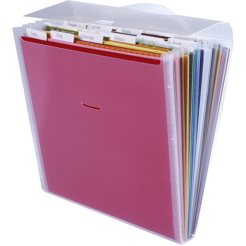 Cropper Hopper Expandable Paper Organizer, Frost 12X12