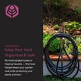 thumbnail image 3 of Yard Butler HCF-3KDS Free Standing Garden Hose Holder with Faucet, Silver, 3 of 7