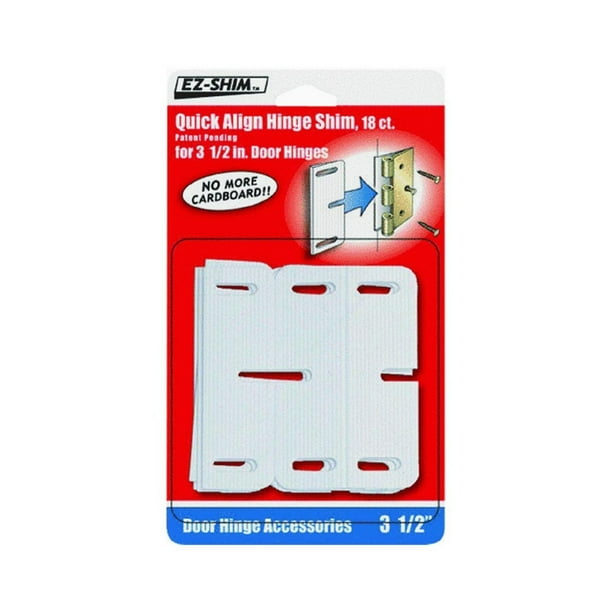 EZSHIM HS350BP 3.5" Hinge Shim (36 Pack)
