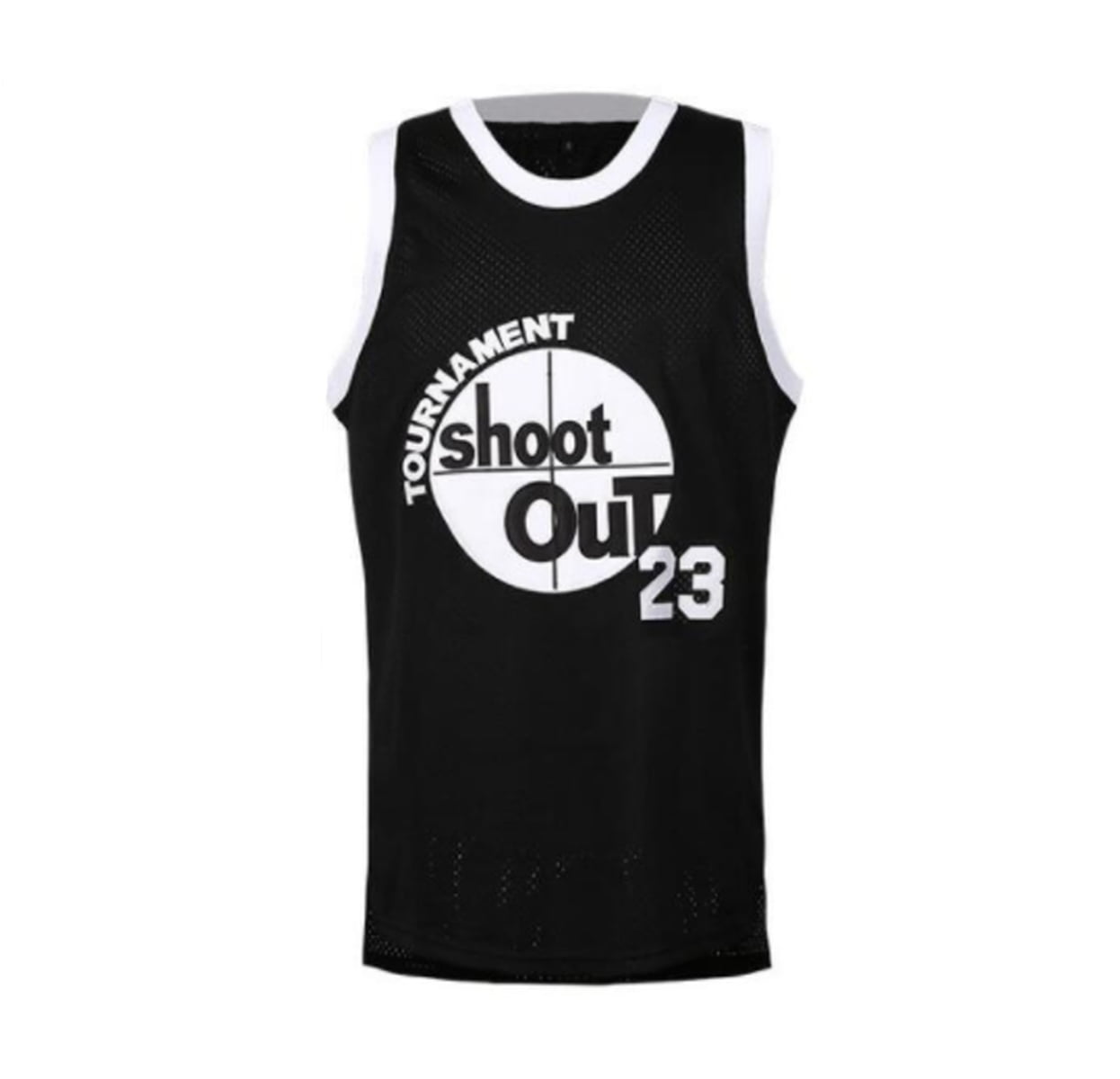 Motaw #23 Tournament Shoot Out Basketball Jersey Above The Rim Costume Movie 