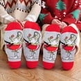 thumbnail image 6 of Aunavey Entertaining Gnome Wine Glass Crew Socks for Wine Lovers, Hilarious Novelty Socks, 6 of 7