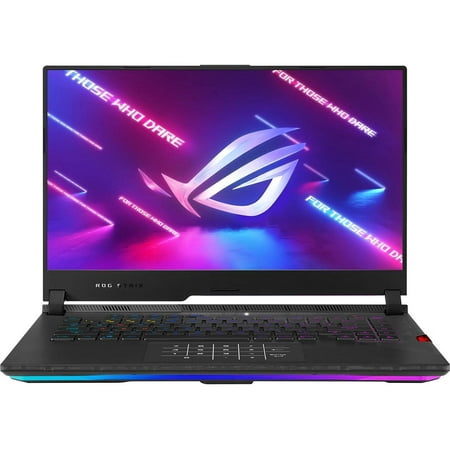 ASUS ROG Strix Scar 15 (2021) Gaming Laptop, 15.6” 165Hz IPS QHD, NVIDIA GeForce RTX 3080, AMD Ryzen 9 5900HX, 32GB DDR4, 1TB SSD, Opti-Mechanical Per-Key RGB Keyboard, Windows 10 Pro, G533QS-XS98Q
