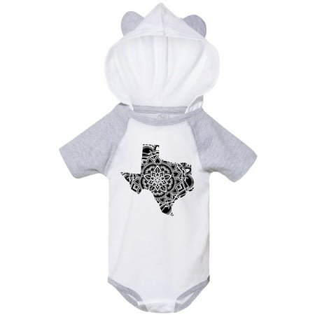 

Inktastic Texas Silhouette Mandala Gift Baby Boy or Baby Girl Bodysuit