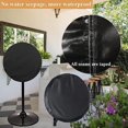 thumbnail image 7 of Fan Cover, Outdoor Waterproof Fan Covers - Outside Large Stand up Pedestal and Wall Mount Industrial Fan Cover, 7 of 7