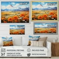 thumbnail image 4 of Designart "Enchanting Mountain Wildflowers" Wildflowers Floater Framed Wall Art Prints, 4 of 5
