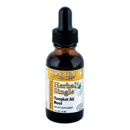 Cedar Bear Naturales Tongkat Ali Root Eurycoma Longifolia Supplement, 1 (Best Tongkat Ali Root Extract)