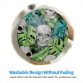 thumbnail image 6 of Disketp Skull And Palm Leaves Small Mouse Pad 7.9x7.9 Inches,Washable Round Mousepad For Office Laptop Computer,Non-Slip Rubber Base Mouse Pads For Wireless Mouse, 6 of 9