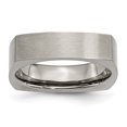 thumbnail image 1 of Titanium 6mm Square Wedding Ring Band Size 12.50 Fancy, 1 of 10