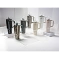 thumbnail image 4 of Termo Tipo Stanley Quencher H2.0 FlowState - Vaso de acero inoxidable aislado al vacío con tapa y popote para agua, té helado, café, licuados y más, carbón, 1.18L, 4 of 5