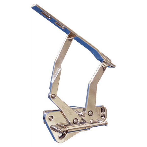 Brothers Trucks BHH80PL Billet Hood Hinges - Polished - Pair