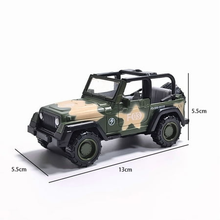 Simulation Military Armed Tank Helicopter Armored Vehicle Ambulance Truck Pull Back Car Children's Toy Model Alloy Metal+plastic