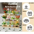 thumbnail image 3 of NAYIHOOP Flower Potted Bonsai Botanical Building Set for Girls Not Compatible with Lego(Sunflower), 3 of 5