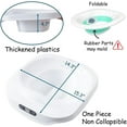 thumbnail image 5 of One Piece Non Collapsible Sitz Bath Postpartum, Extra Wide Easy to Clean Plastic Sitz Bath Tub for Toilet, 5 of 5