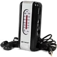 thumbnail image 2 of Emerson - Portable AM/FM Radio with Wired Headphones, Black, 2 of 5