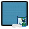 thumbnail image 1 of Muyoka Toldo para el sol Rectángulo al aire libre Vela de sombra con cuerda de 8 m Plástico no tejido duradero Toldo para el sol Accesorios de jardín para patio Piscina en el patio trasero Actividades Muyoka Hogar, 1 of 7