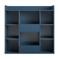 thumbnail image 5 of Ameriwood Home Charli Kids Large Toy Storage Bookcase, Navy, 5 of 8