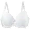 thumbnail image 1 of Women's Sexy Lace Underwire Bra - Shaping Cup, Adjustable Strap for Large Sizes, 1 of 2