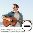 thumbnail image 3 of keepw 50 Pieces ABS Classical Acoustic Guitar Nut Portable 6 String Stringed Instrument Guitars Base Nuts Part Component Accessories Type 2 Black, 3 of 3