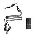 thumbnail image 3 of RGBW LED Car Interior Strip Lights with Music Mode Ambient Lighting USB Bluetooth APP Remote Control, 3 of 8