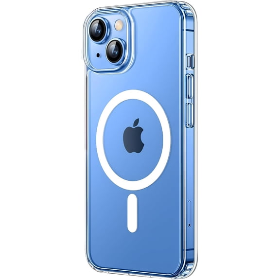 UPTECH 1 Magnetic Clear Case Compatible with iPhone 14 6.1-Inch, MagSafe Compatible, Shockproof Transparent Protective Phone Cover
