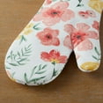 thumbnail image 2 of Home Trends Floral Oven Mitt & Pot Holder Set, 2 Piece, 2 of 6