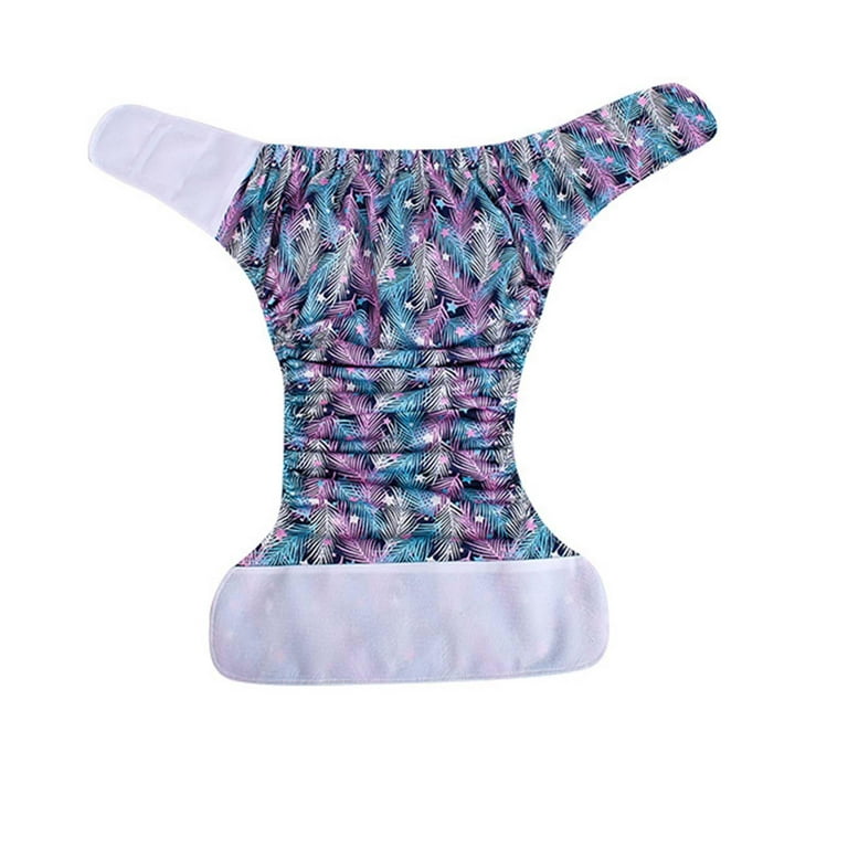 Waterproof Pants Overnight Comfortable Washable Portable Reusable  Adjustable Incontinence kecks for Disabled Women Patients Men , Blue 