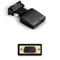 thumbnail image 1 of Convertidor de adaptador VGA a HDMI con audio, para computadora portátil, computadora, proyector ShuxiuWang 8390606635990, 1 of 1