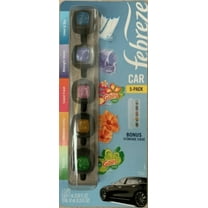 Febreze Car Vent Clips Variety Pack (5 Clips) Linen & Sky Midnight Storm Island Fresh Aloha Gain Original
