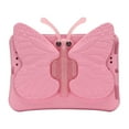 thumbnail image 7 of For iPad Mini 5/4/3/2/1 Cute Rotating Butterfly Stand Case,Rotatable and Folding Soft EVA Stand Lightweight Rugged Heavy Duty Shockproof Kids Friendly Case Cover,Pink, 7 of 7