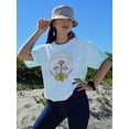 thumbnail image 2 of Groovy Mushrooms Tie Dye Cyclone Women -Image by Shutterstock, Female Small, 2 of 4