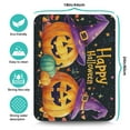 thumbnail image 5 of Halloween Dish Drying Mat Evil Pumpkin Witch Happy Halloween Kitchen Drying Mat Absorbant Collapsible 18x24 Inch Dishes Plate Glass Dry Draining Pad for Coffee Machine Dish Rack, 5 of 7
