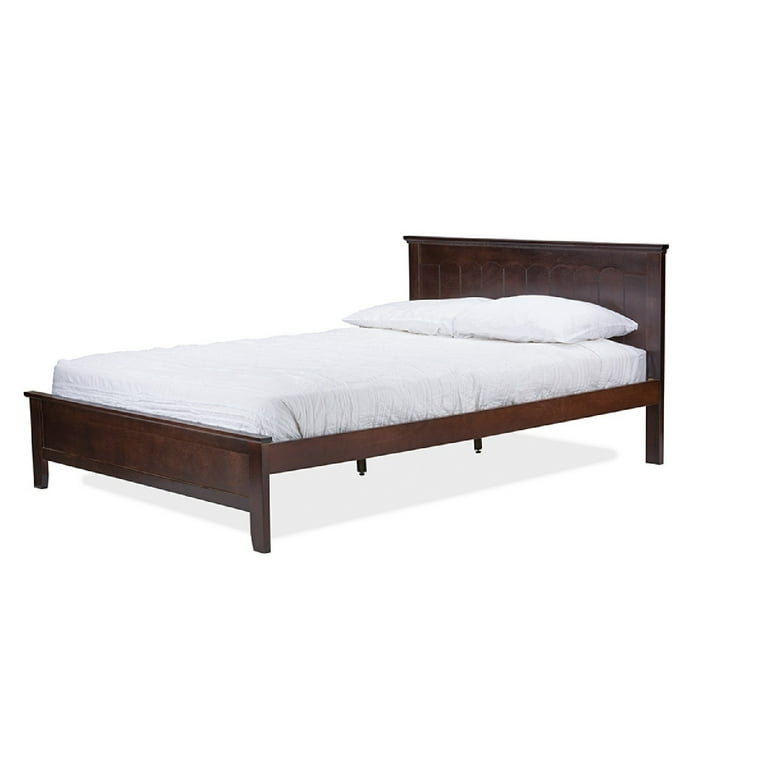 Baxton Studio Schiuma Cappuccino Wood Contemporary Twin-Size Bed Baxton Studio Schiuma Cappuccino Wood Contemporary Twin-Size Bed