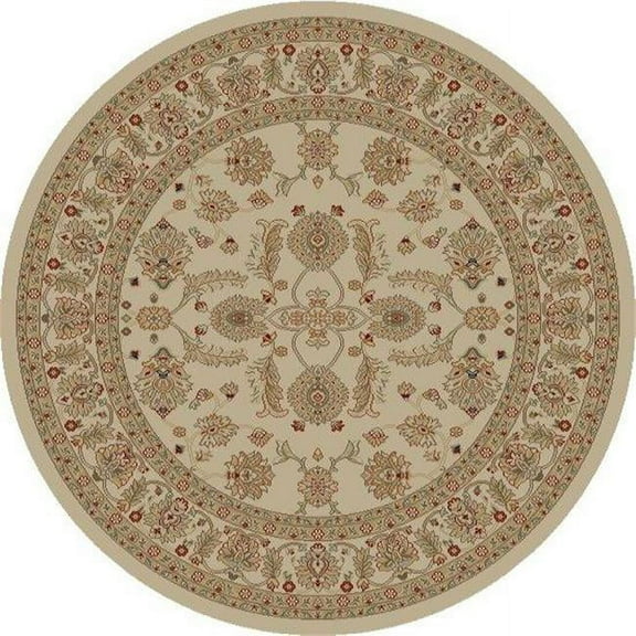 5 ft. 3 in. x 7 ft. 7 in. Jewel Antep - Ivory