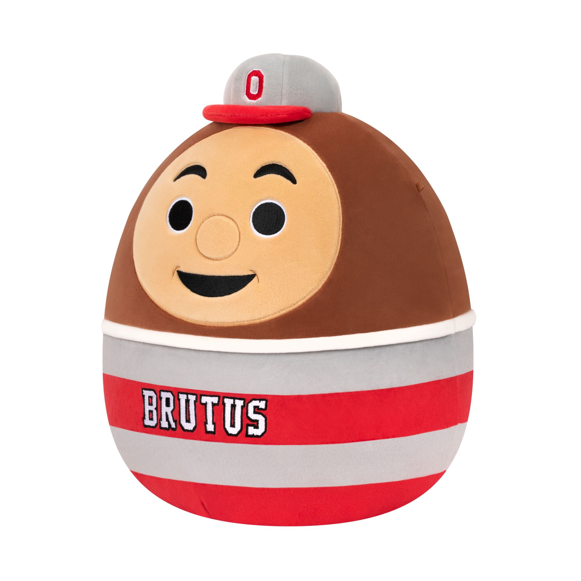 Squishmallows Original Ohio State 12-inch Brutus Plush - Child's Ultra Soft Plush Toy