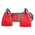 thumbnail image 3 of Elk Home 14-Inch Wide Mix-N-Match Vanity Light, Satin Nickel, 3 of 4