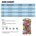 thumbnail image 6 of Uemuo Colorful Bulldog Pattern Men's Sleeveless T-Shirt,Muscle Athletic Tank Top, Moisture-wicking Quick-dry Breathable Classic Tee Top for Gym Run Outdoor Sports-XX-Large, 6 of 8