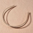 thumbnail image 5 of Nvzi Horquillas para el pelo de boda con flores para novias, peinetas con perlas de cristal, pinzas para el pelo, tocado, accesorios para el pelo de boda dorados, joyas - doradas, 5 of 5