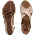 thumbnail image 4 of Clarks Women's Annadel Eirwyn Wedge Sandal 9 Wide Sand, 4 of 7