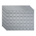 thumbnail image 1 of FASÄDE 18in x 24in Traditional Style 6 Argent Silver  Backsplash Panel (5 Pack), 1 of 5